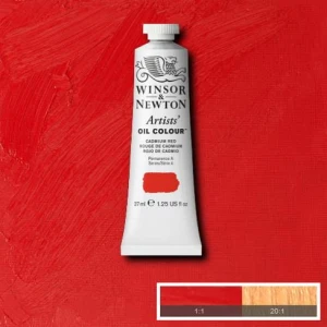 Farba Artists' Oil Colour Winsor & Newton Cadmium Red