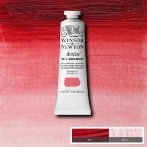 Farba Artists' Oil Colour Winsor & Newton  Rose Madder Genuine