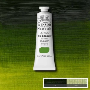 Farba Artists' Oil Colour Winsor & Newton Sap Green