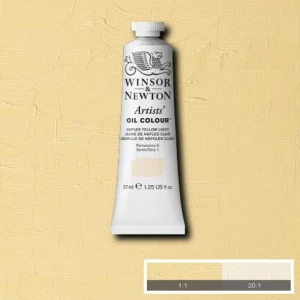 Farba Artists' Oil Colour Winsor & Newton Naples Yellow Light