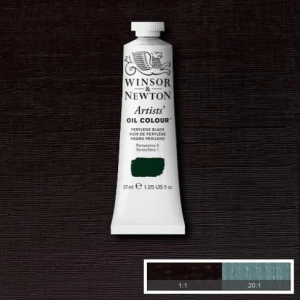 Farba Artists' Oil Colour Winsor & Newton Perylene Black