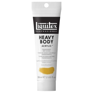 Profesjonalne Farby Akrylowe Liquitex 59ml Transparent Raw Sienna