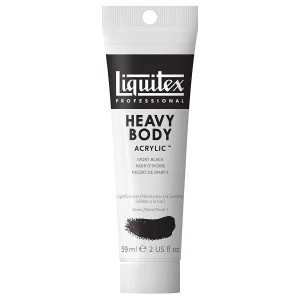 Profesjonalne Farby Akrylowe Liquitex 59ml Ivory Black