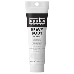 Profesjonalne Farby Akrylowe Liquitex 59ml Transparent Mixing White