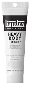 Profesjonalne Farby Akrylowe Liquitex 59ml Titanium White