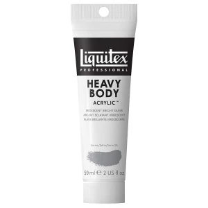 Profesjonalne Farby Akrylowe Liquitex 59ml Iridescent Bright Silver